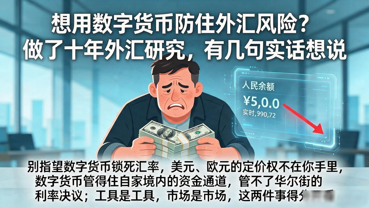 想用数字货币防住外汇风险？做了十年外汇研究，有几句实话想说