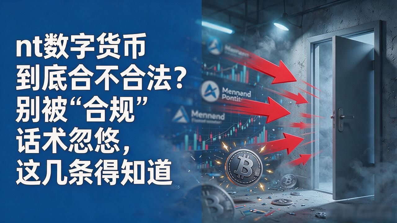 nt数字货币到底合不合法？别被"合规"话术忽悠，这几条得知道