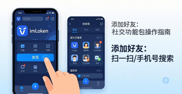 钱包使用教程_钱包app怎么使用_最新imToken 2.0钱包安卓版的社交功能与操作指南