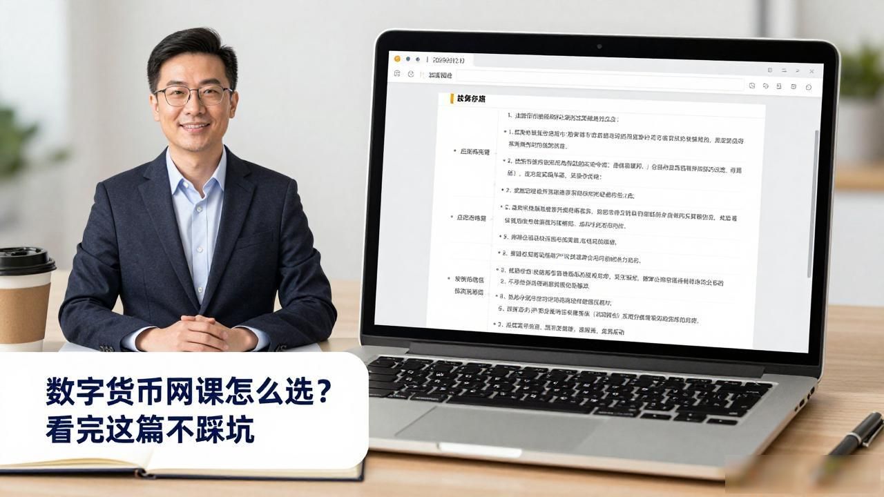 数字货币网课怎么选?看完这篇不踩坑