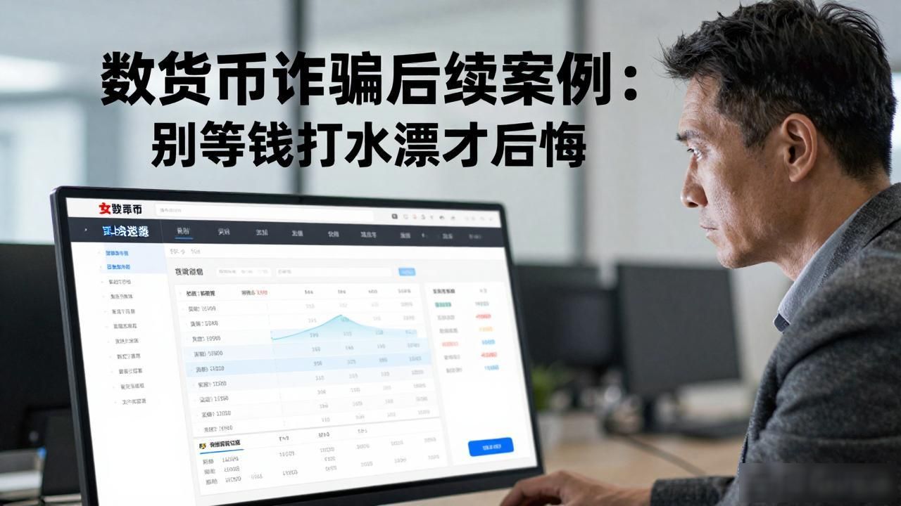 数字货币诈骗后续案例:别等钱打水漂才后悔