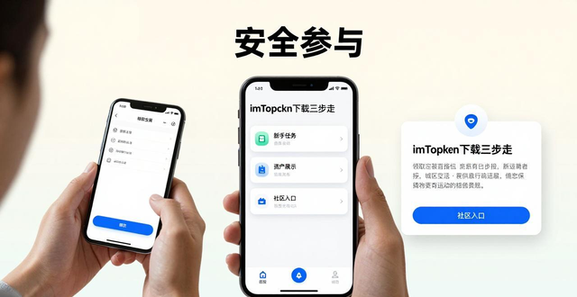 imToken下载三步走，安全参与从这开始